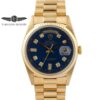 1999 Rolex Day-Date 18238 President Blue dial