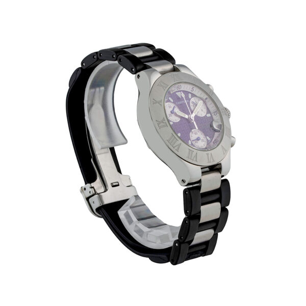 Ladies Cartier 21 Chronoscaph 2424