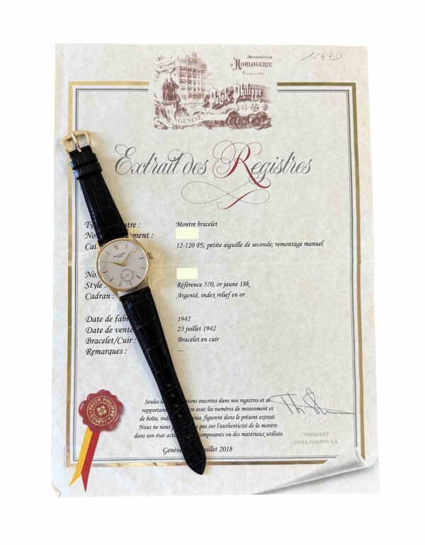 Patek Philippe Calatrava 570 For Sale