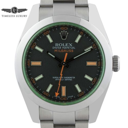 Rolex Milgauss 116400GV Black Dial