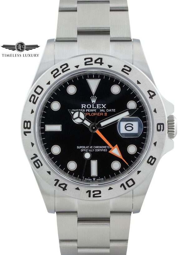 2023 Rolex Explorer II 226570 Black Dial