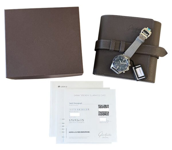 Glashutte Original SeaQ Chronograph Blue Dial 1-37-23-02-81-34 for sale