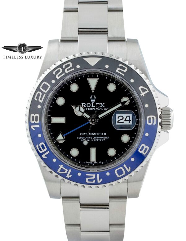 2017 Rolex GMT-Master Batman 116710BLNR