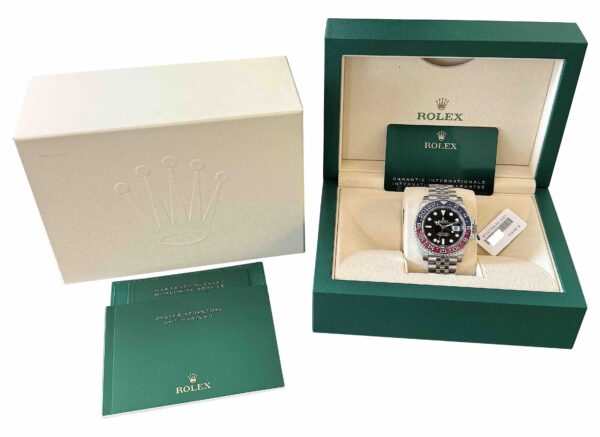 Rolex GMT Master Pepsi 126710BLRO 600x437 - Rolex GMT-Master II Pepsi
