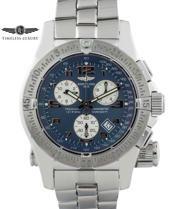 Breitling Emergency A73322 Blue Dial