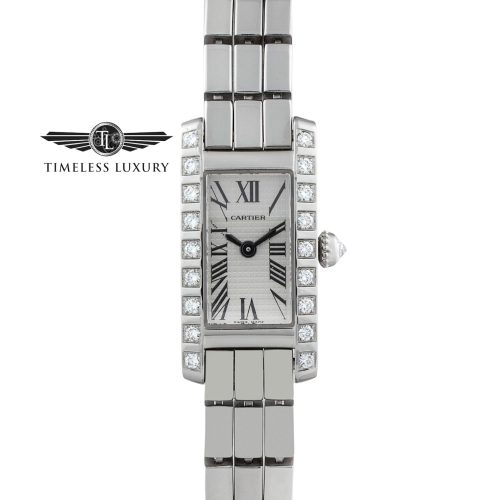 Cartier Tank Americaine 2544 White gold